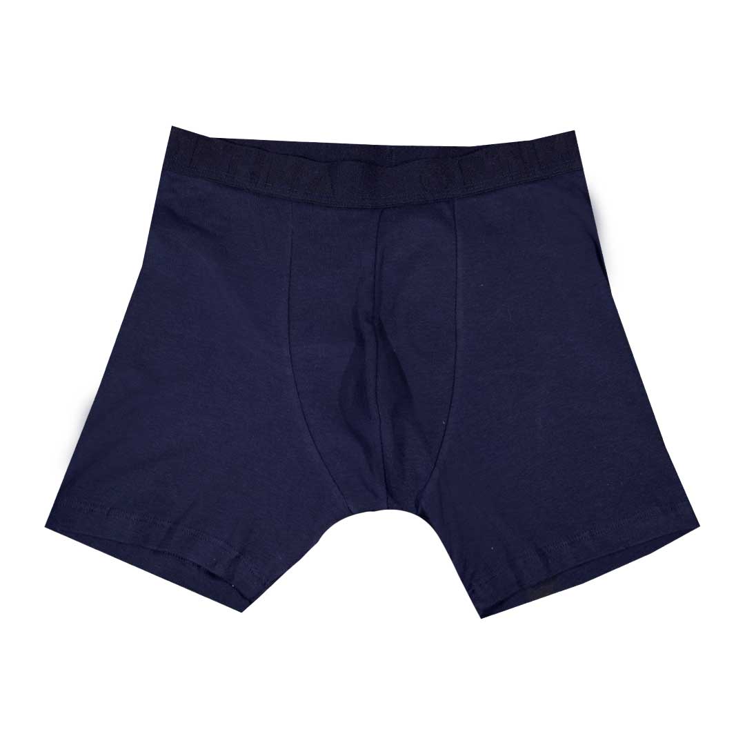 Boxer Largo Liso Basico Algodon Para Hombre