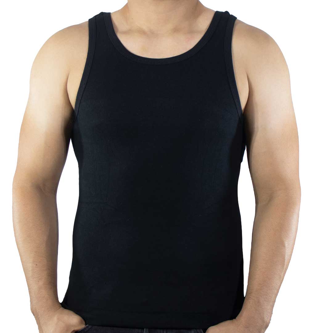 Playera Atlética Lisa Para Hombre Tank Top Basico