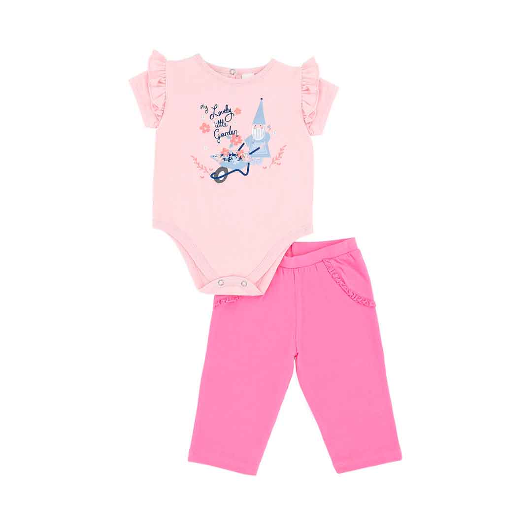 Conjunto Body Premium Para Bebe Niña