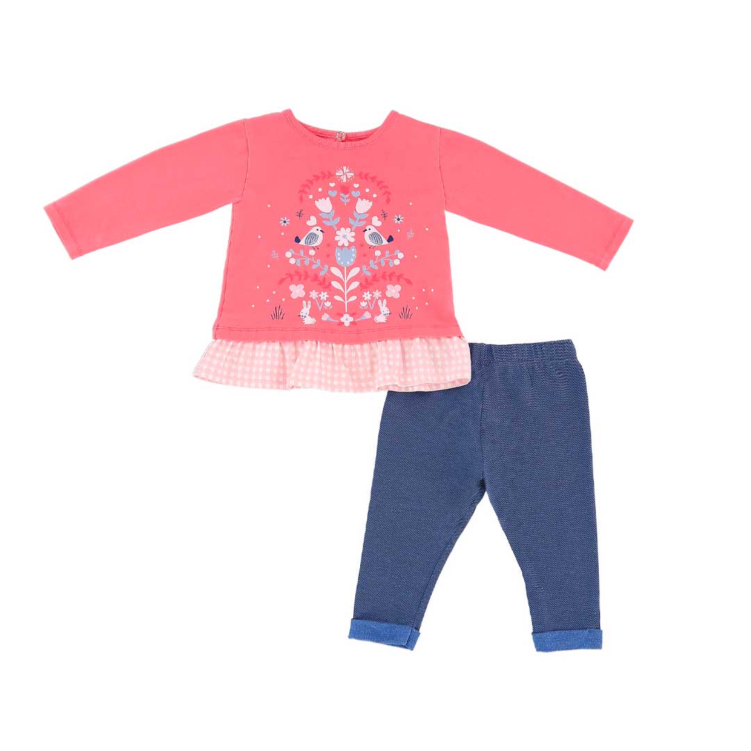 Conjunto Body Premium Para Bebe Niña