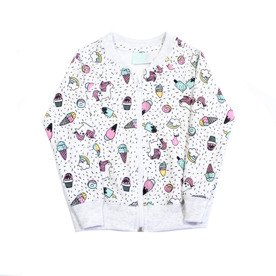 Sudadera Estampada Para Toddler Niña