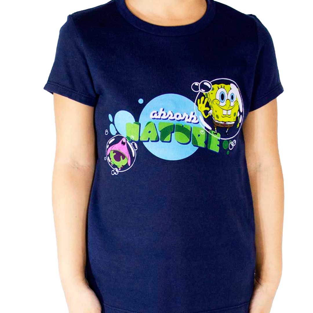 Playera Gary Bob Esponja Para Niña