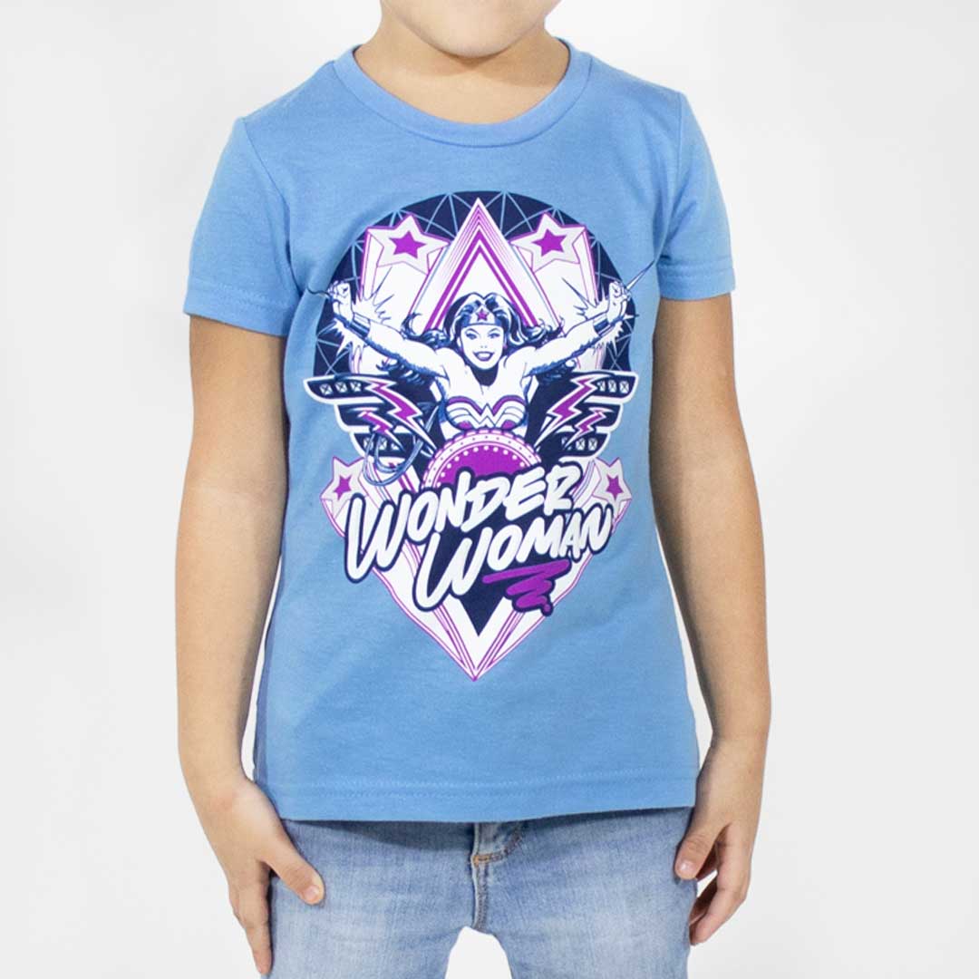 Playera Para Niña Dc Comics Original Estampado Talla 4-10