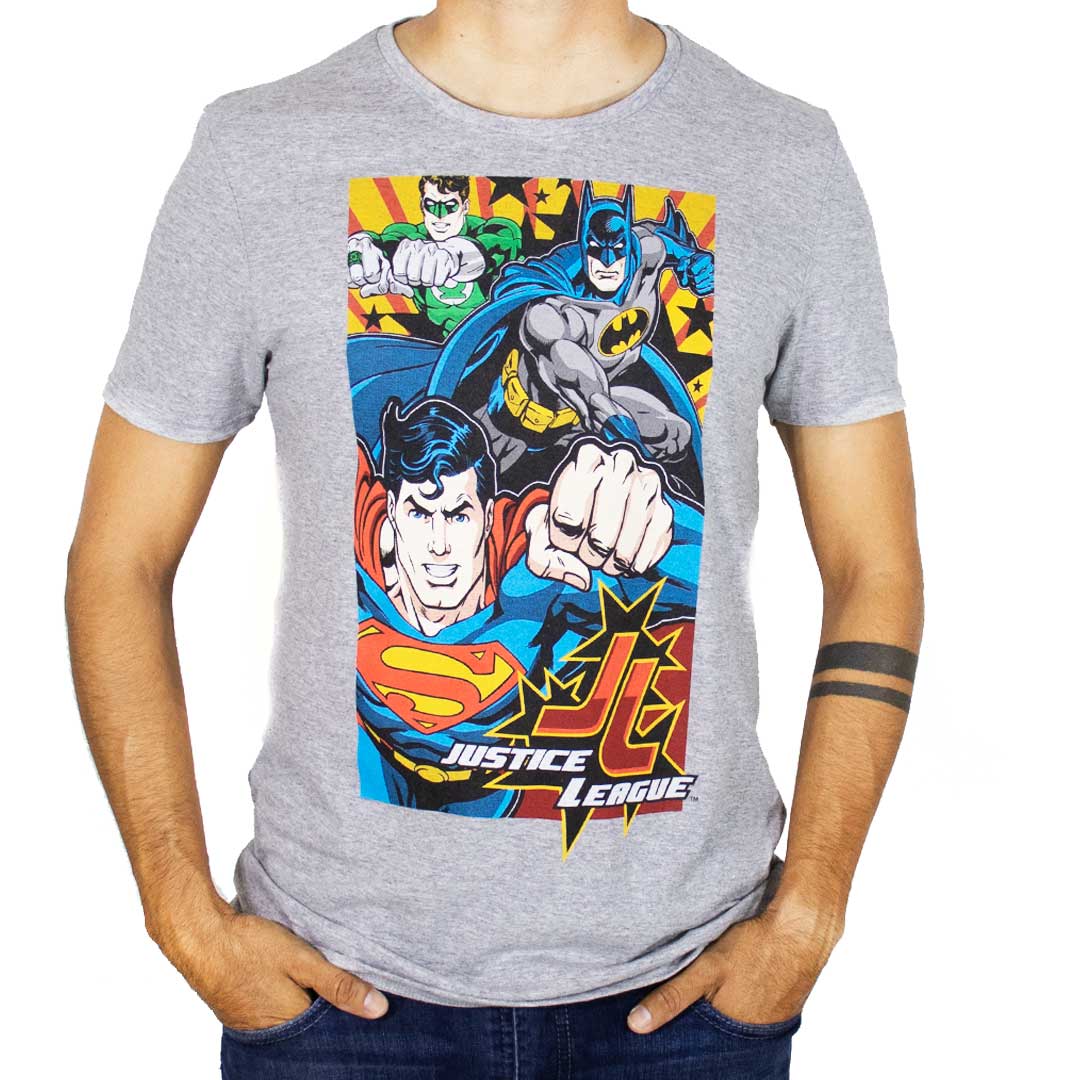Playera Hombre Dc Comics