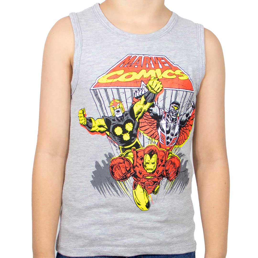 Camiseta Tank Top Niño Marvel Comics