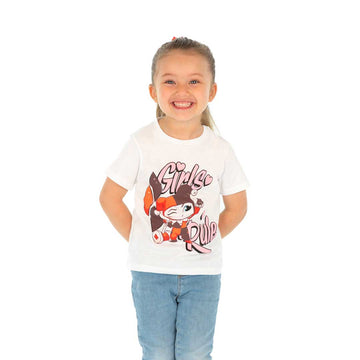 Playera Para Bebe Niña Dc Comics Original Talla 2-3 Años