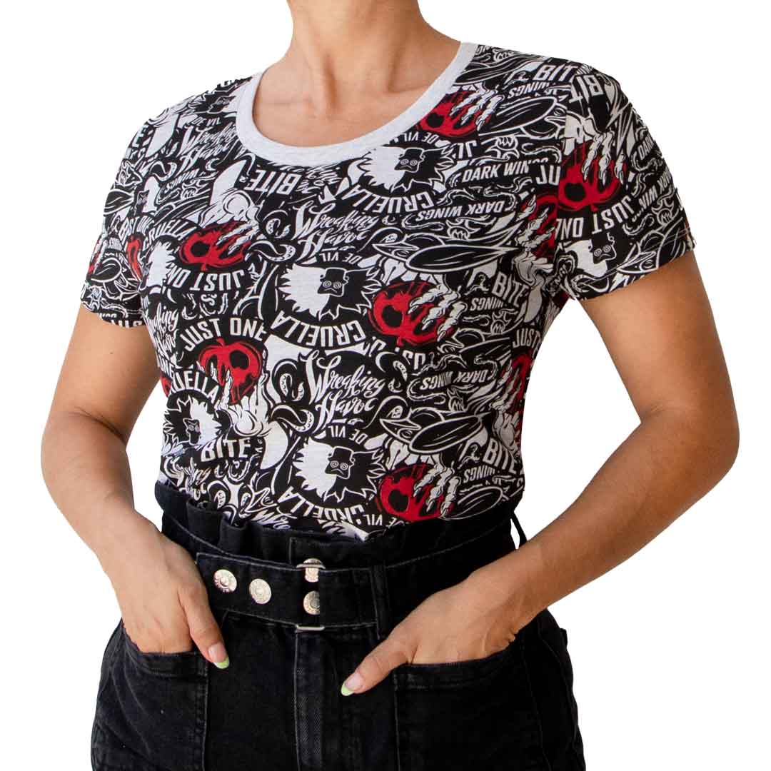 Playera Para Mujer Personajes De Disney Original