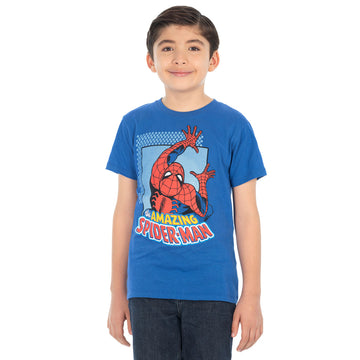 Playera Para Niño Marvel Spiderman Original Talla 4-10