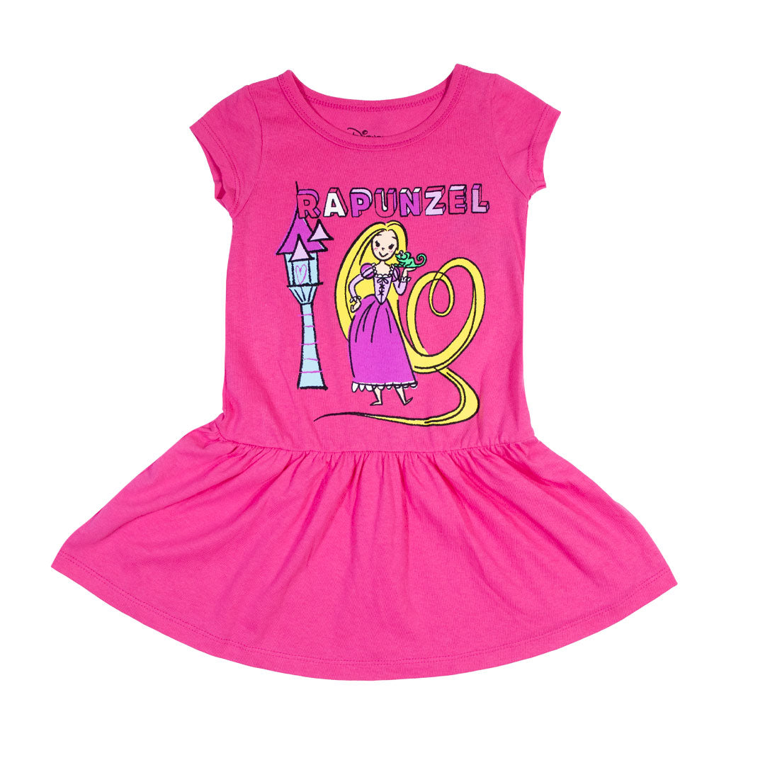 Vestido Licencia Para Niña Toddler