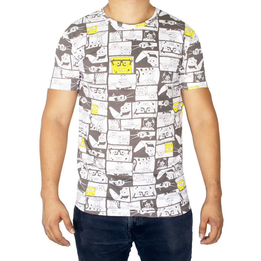 Playera Para Hombre Licencia Bob Esponja