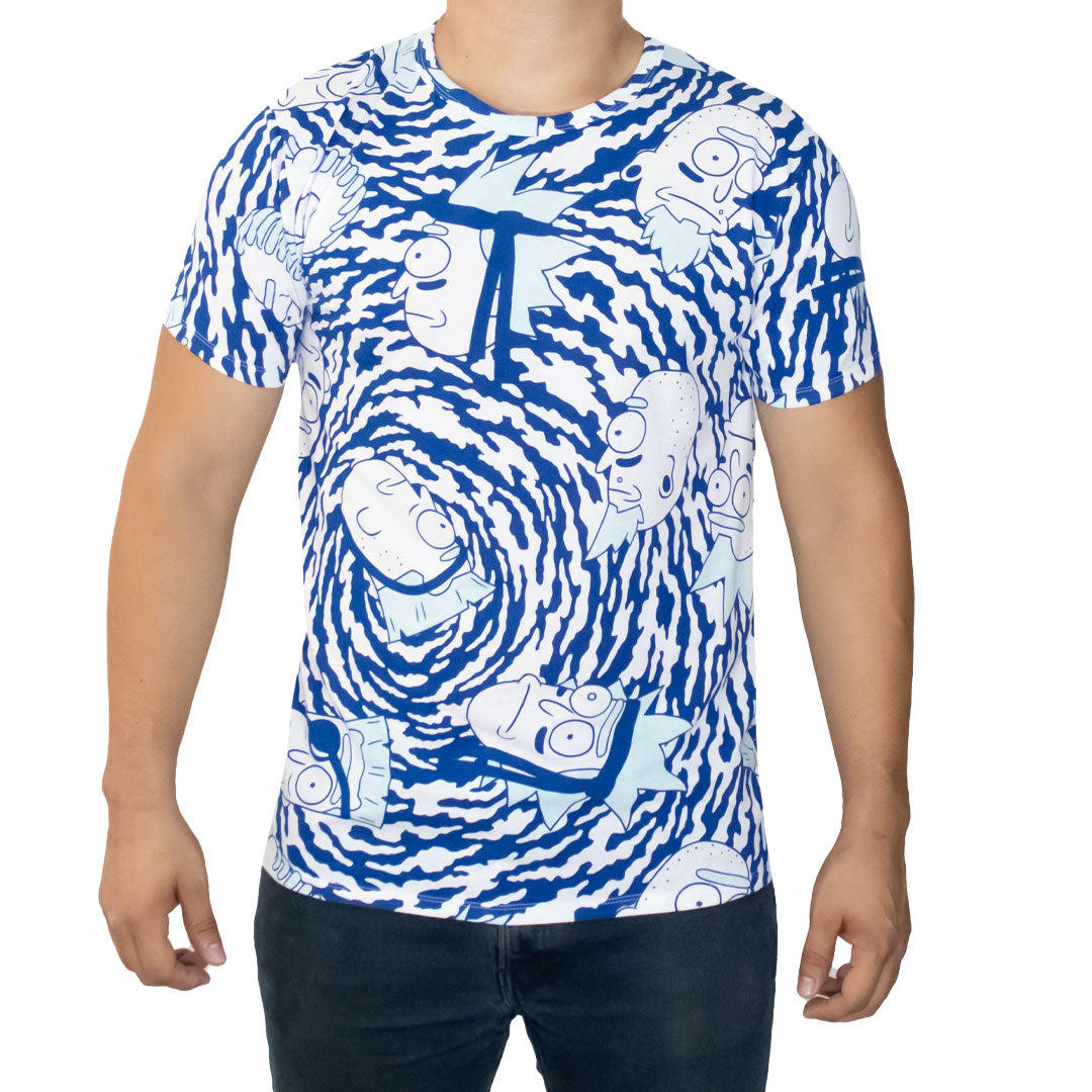 Playera Hombre De Rick And Morty