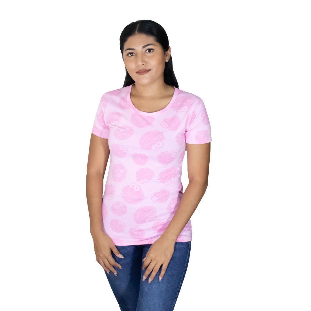 Playera Plaza Sesamo Para Mujer