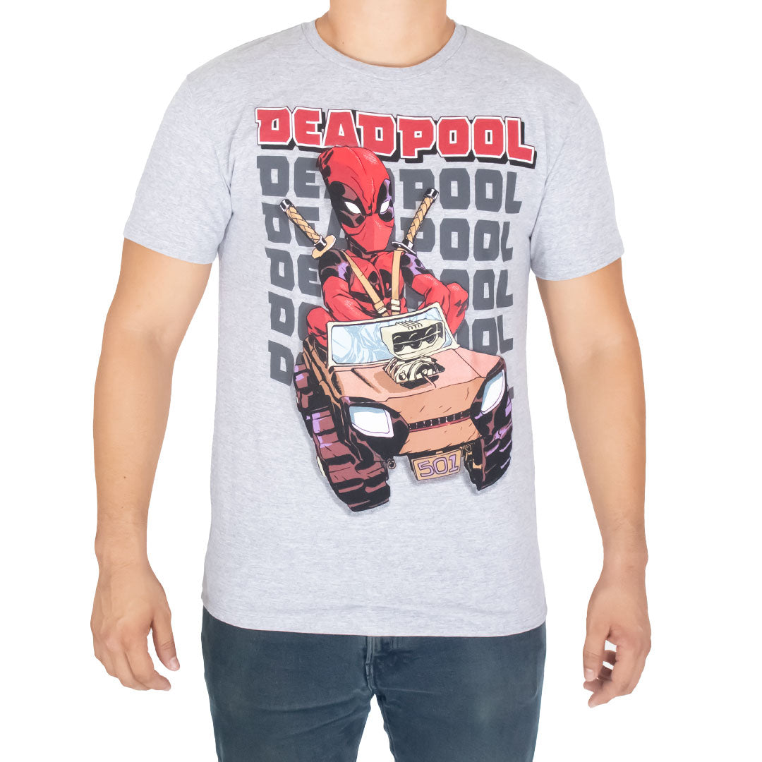 Playera 2025 deadpool hombre