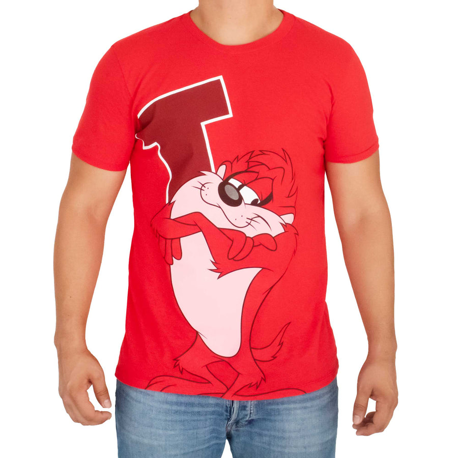 Playera Para Hombre Looney Tasmania 829ft