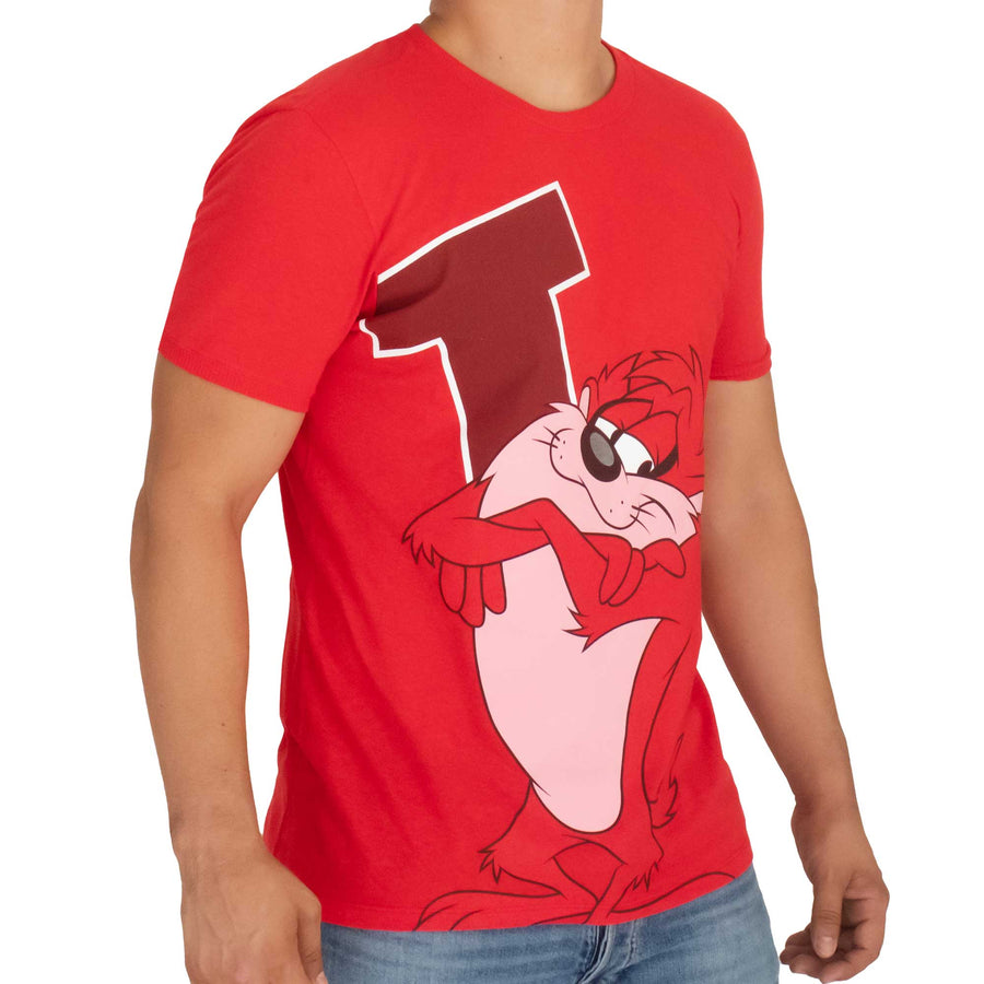 Playera Para Hombre Looney Tasmania 829ft