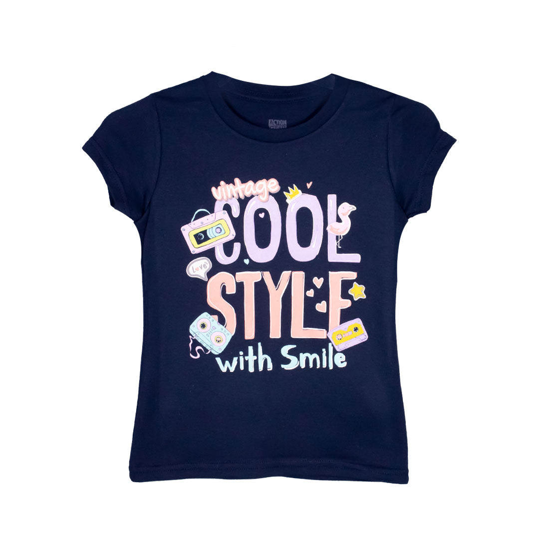 Playera Gear Estampado Diseños Para Niña
