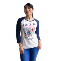 Playera 3/4 Para Mujer