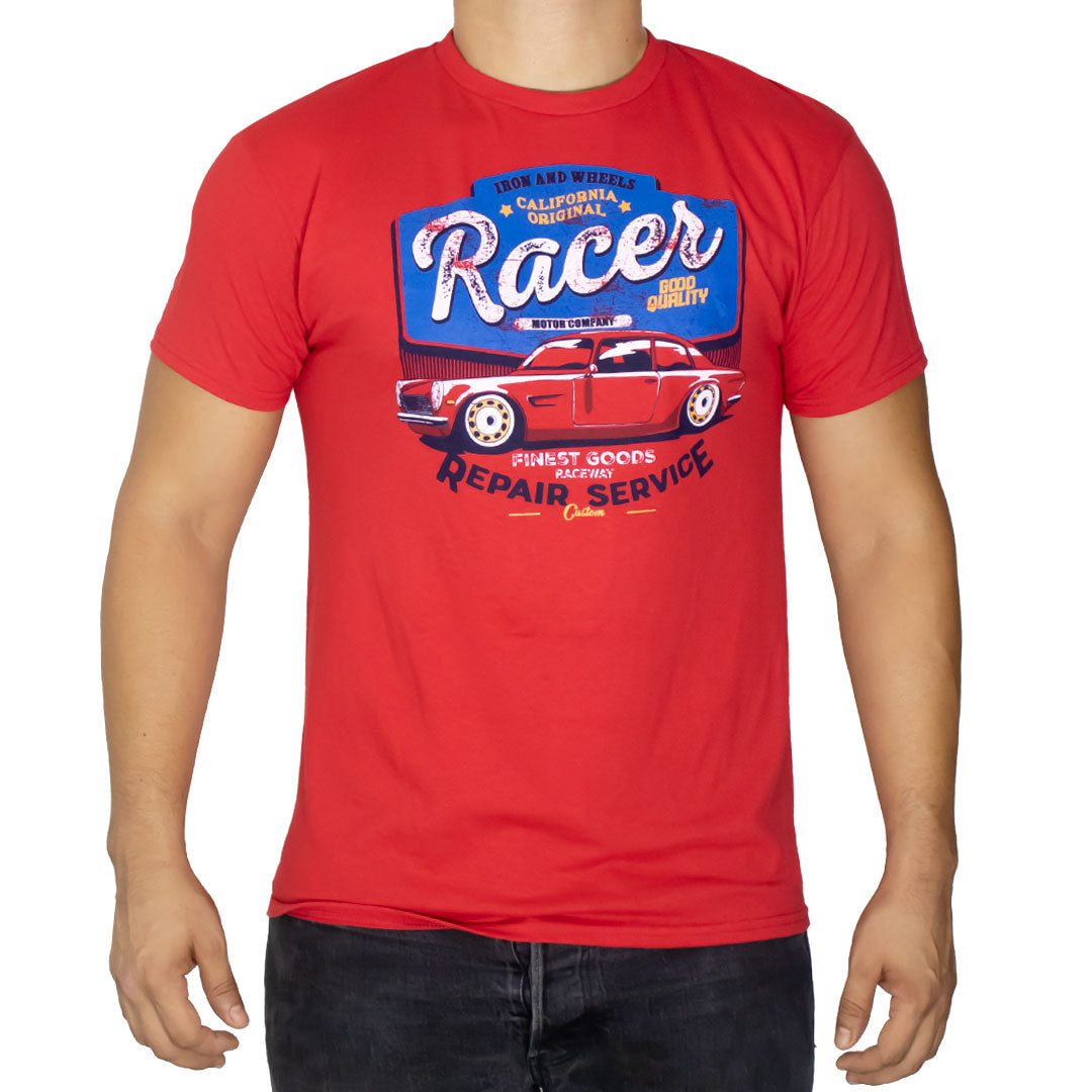 Playera Basica Estampada Para Hombre 877kk