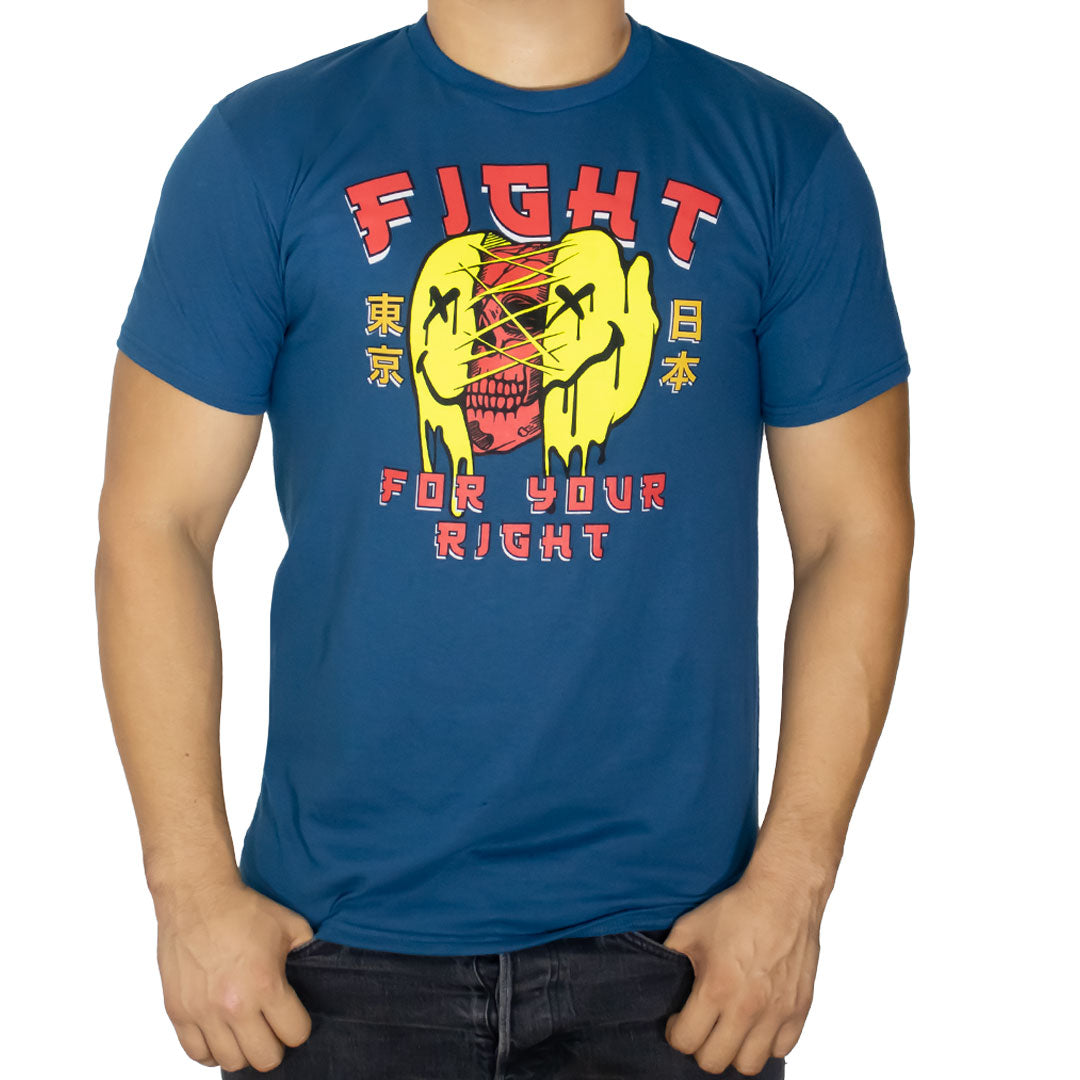 Playera Basica Estampada Para Hombre 877kk