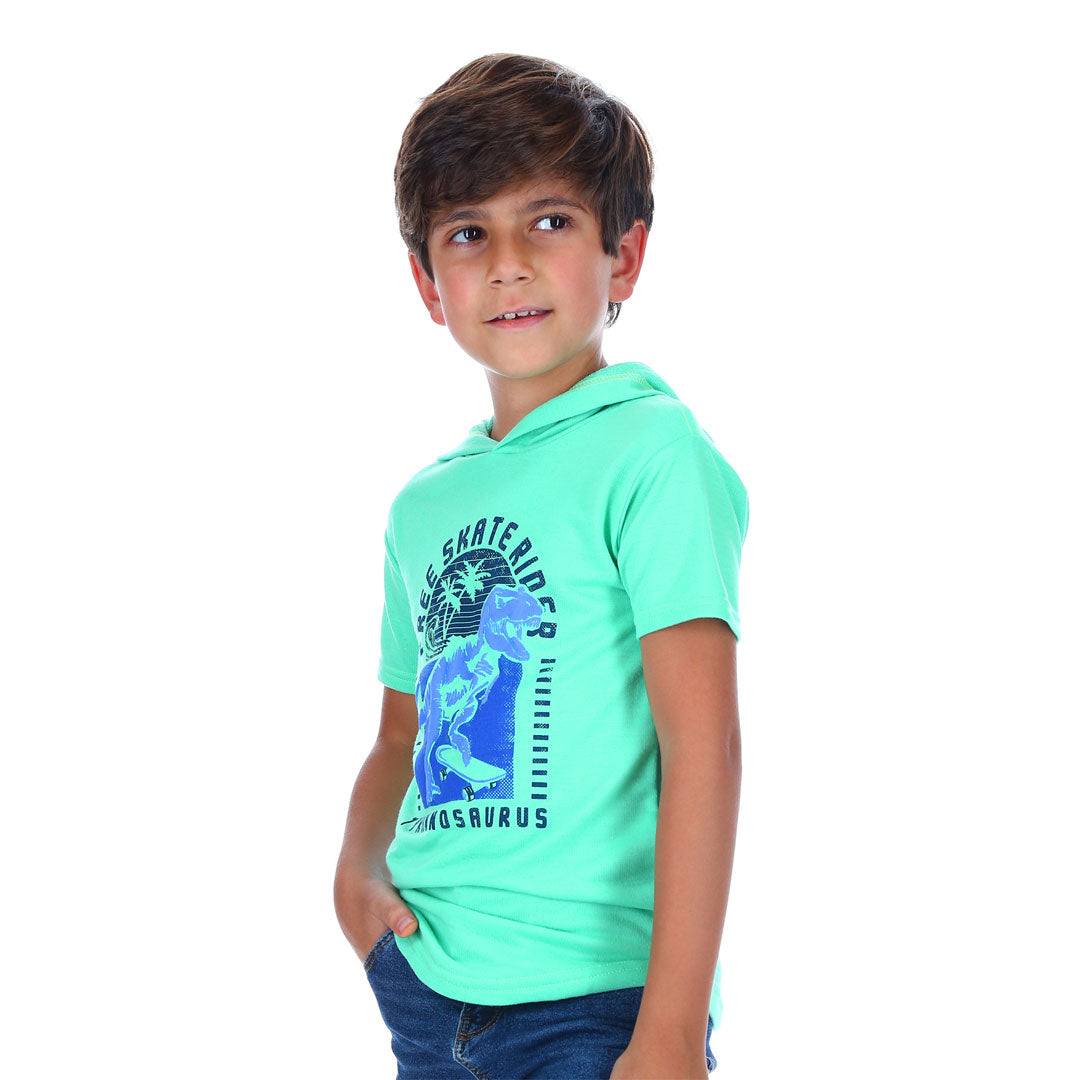 Playera Con Capucha Para Niño