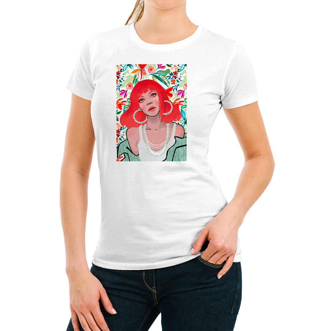 Playera Estampado Pv22 Para Mujer 877vc
