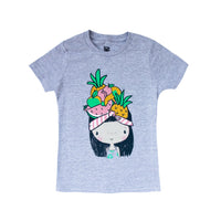 Playera Casual Estampada Gear Para Niña