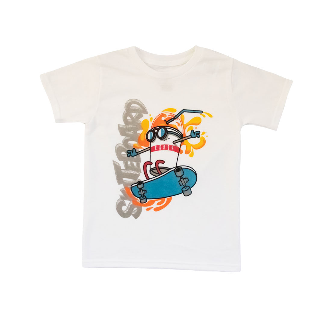 Playera Casual Estampada Gear Para Niño