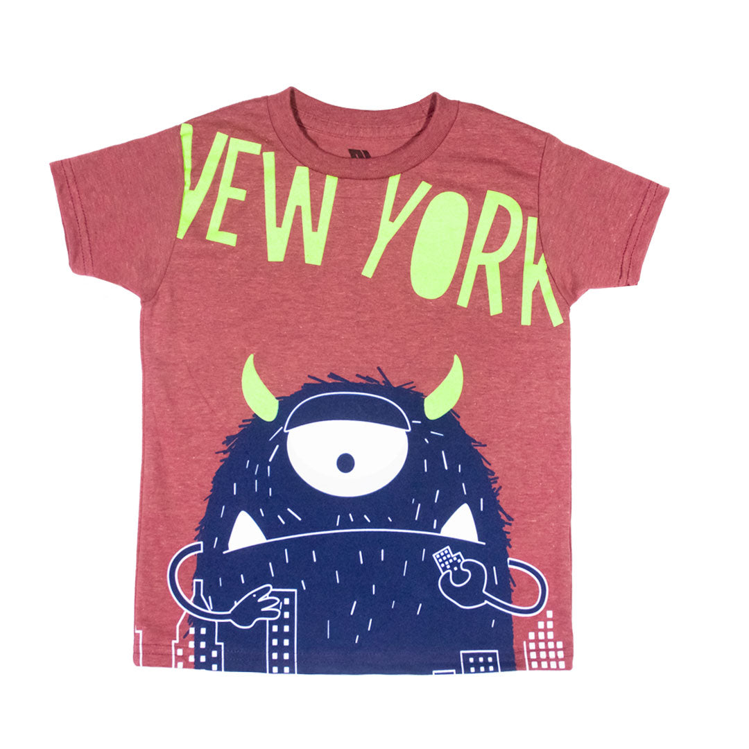 Playera Estampada Moda Para Niño
