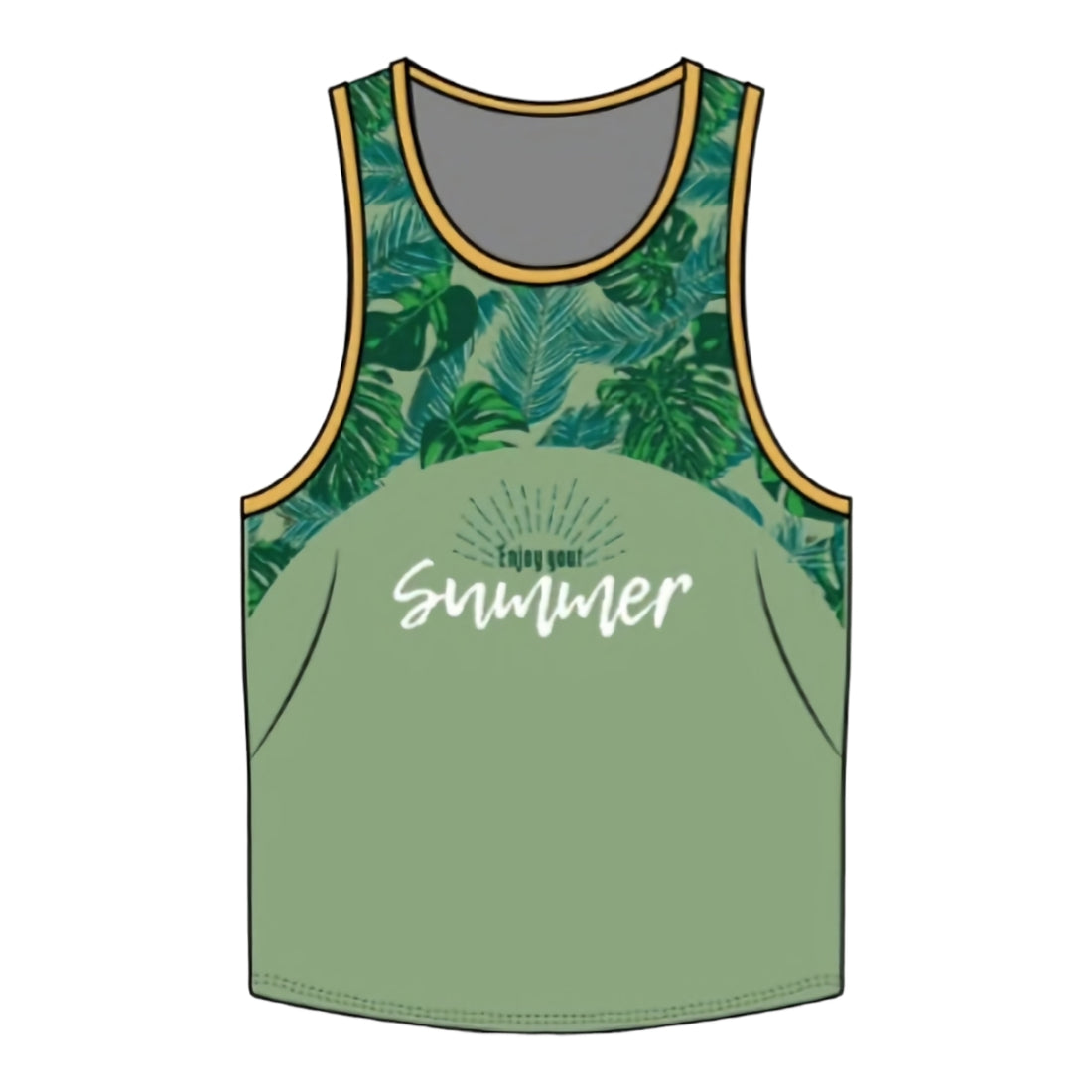 Tank Top Moda Para Hombre