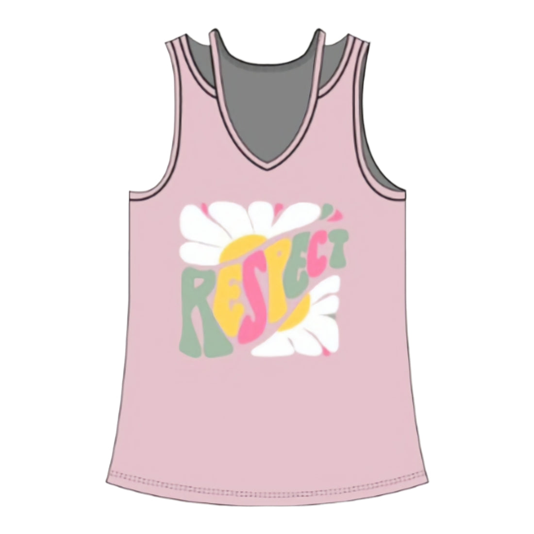 Tank Top Moda 879lk Para Mujer