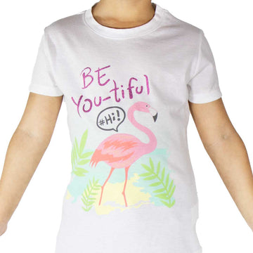 Playera Ac Flamingo Para Niña