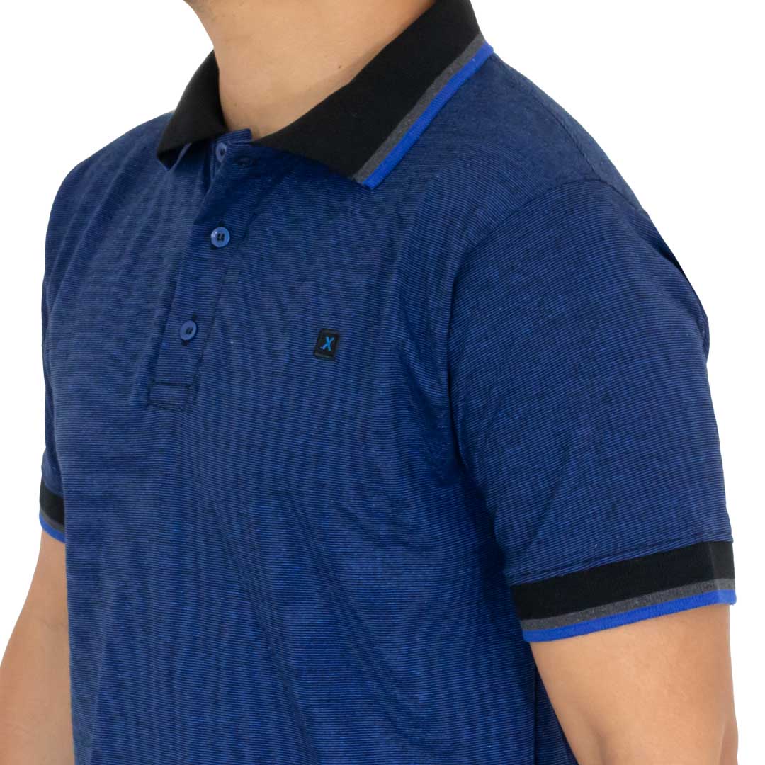 Playera Cuello Polo Basica Para Hombre