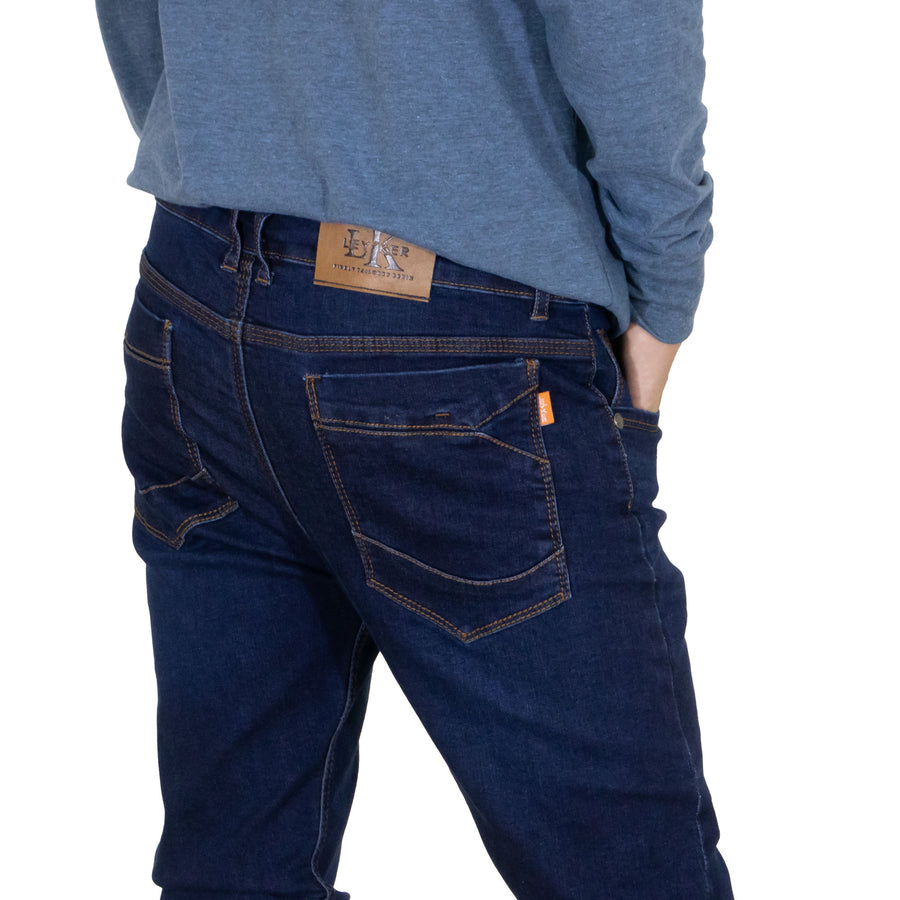 Jeans Stretch Leiker Para Hombre