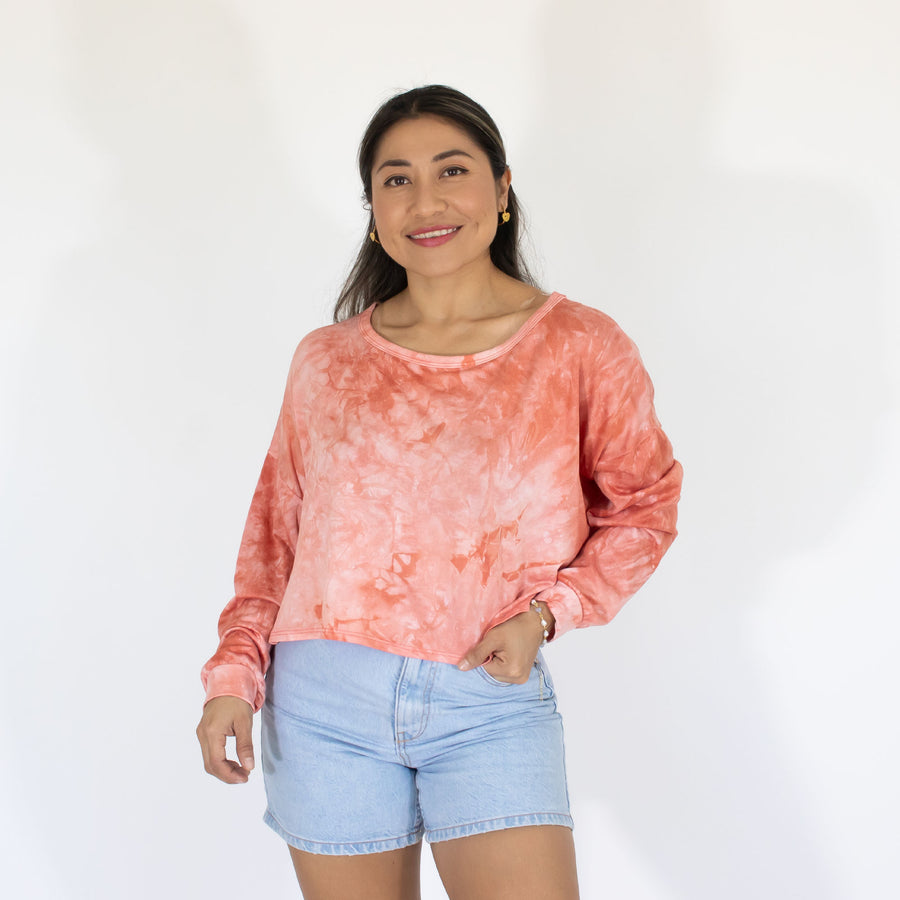 Crop Top Est Ml Tie Dye Mujer