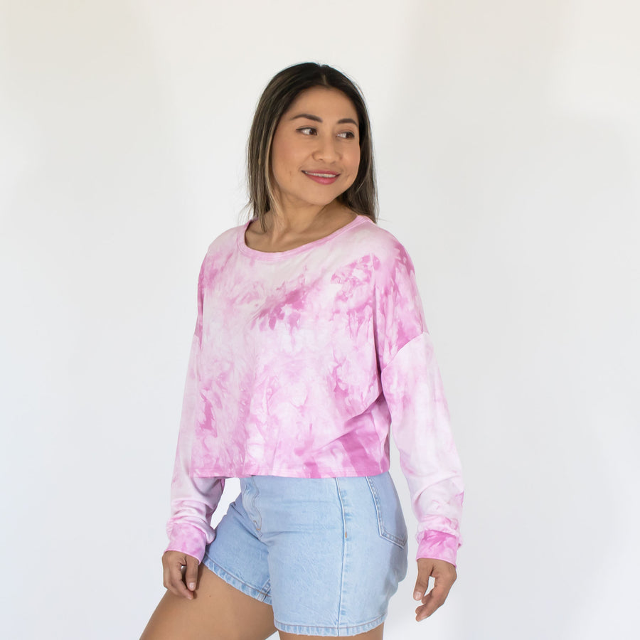 Crop Top Est Ml Tie Dye Mujer